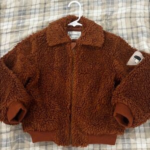 Bobo Choses Sheepskin Brown Jacket